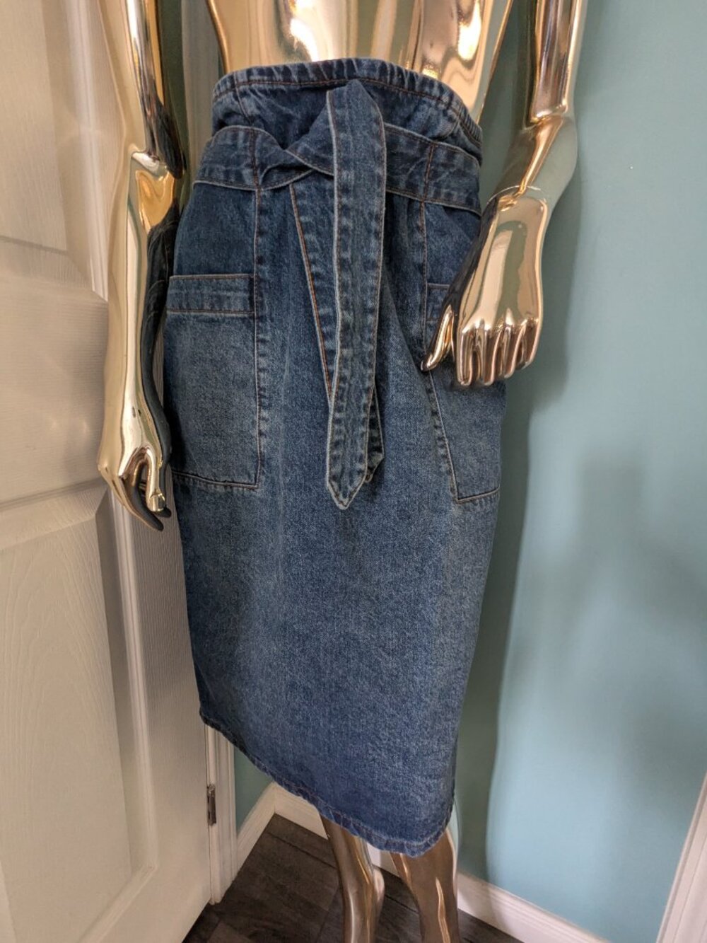 JDY denim skirt